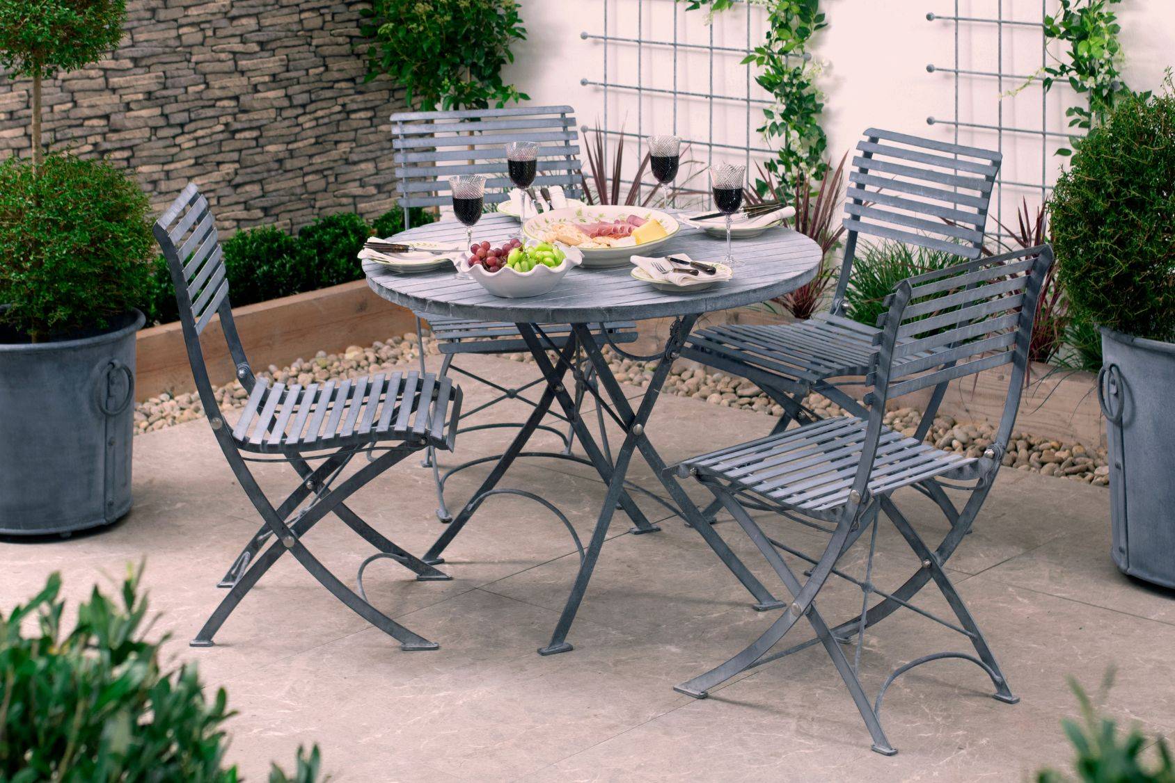 ODL-185 Darsham Dining Table Set & Chairs A Etched 3